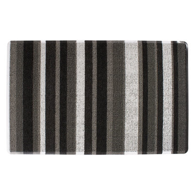 Non-Slip Striped No Holiday Doormat