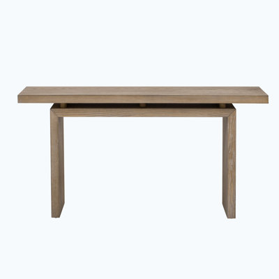 Wood Console Table
