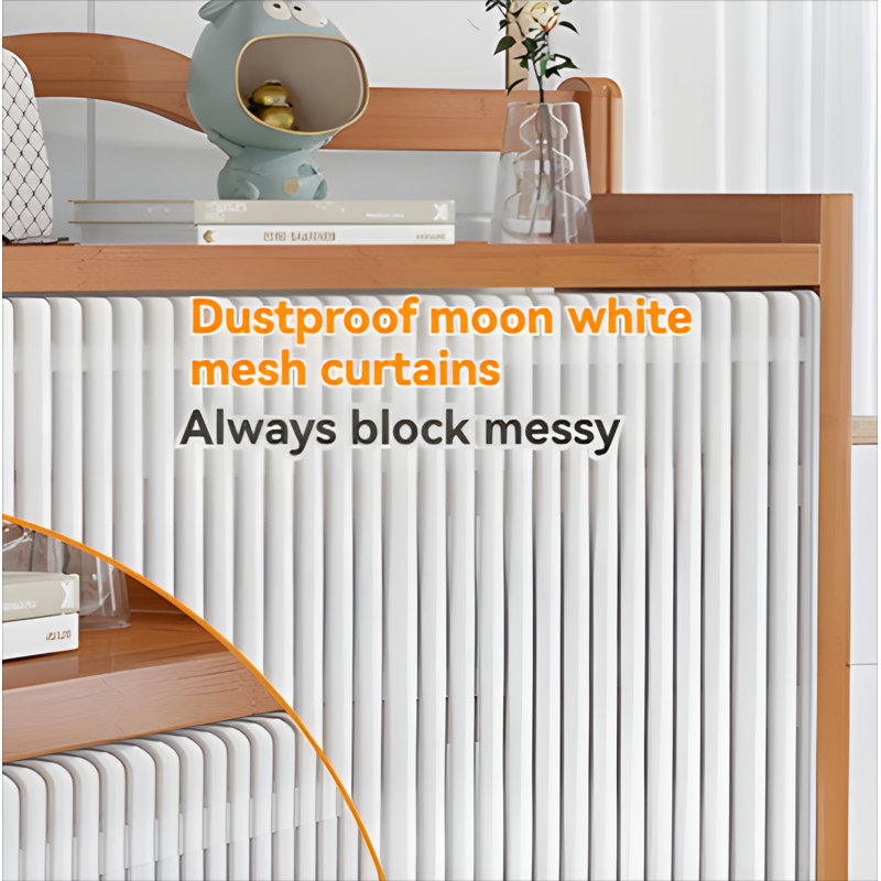 Simple Foldable Non Installation Bamboo Shoe Rack Multi Layer Storage Space Saving Artifact Household Door Narrow Shoe Cabinet