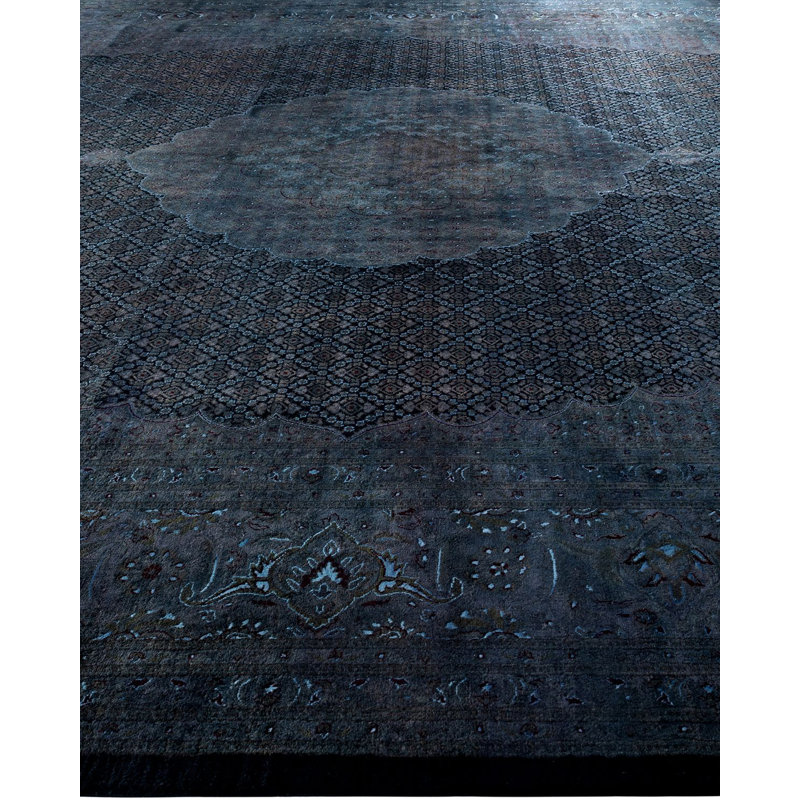 Tapis unique en laine 11 pi 10 po x 18 pi 5 po Strummer