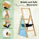 Iola 2 - Step Manufactured Wood Lightweight Folding Step Ladder