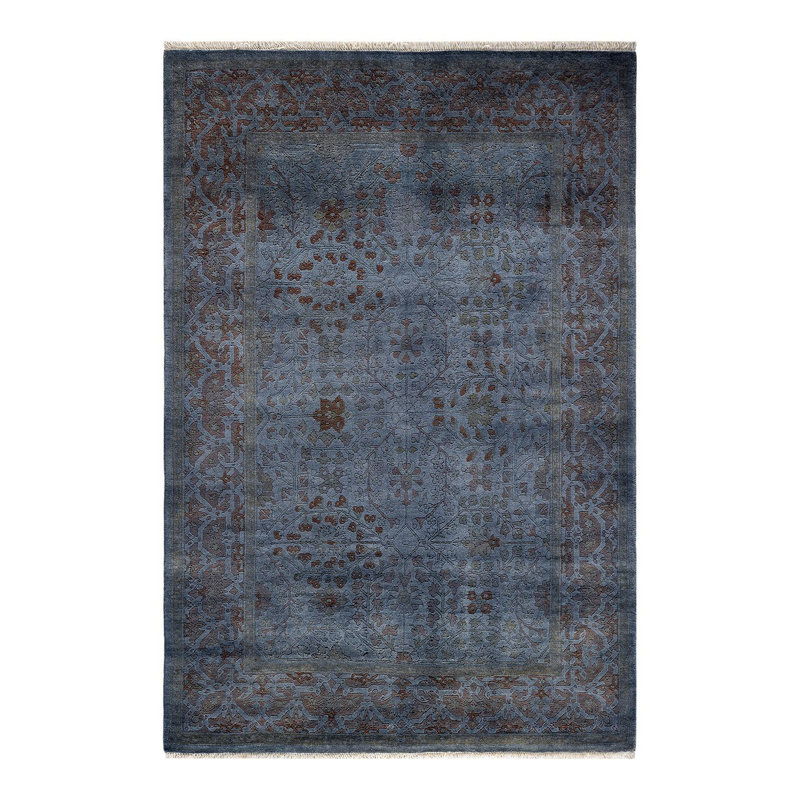 Yamillet One-of-a-Kind 4'1" x 6'3" Hand Knotted Area Rug