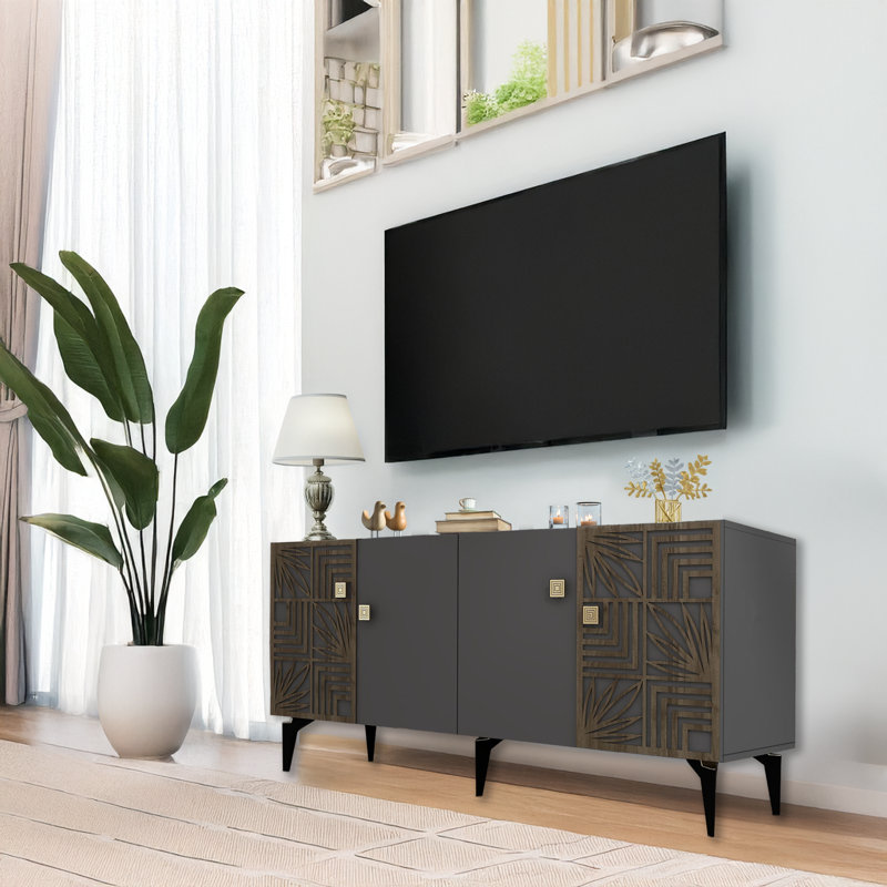 Console 59 po, Anthracite / noir