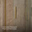 Levity 47.58" x 74" Bypass Shower Door with CleanCoat® Technology-741984732-741984735