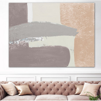 «Early Morning Abstract» par Patricia Pinto, reproduction d'art sur toile tendue