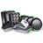 Silver/Green