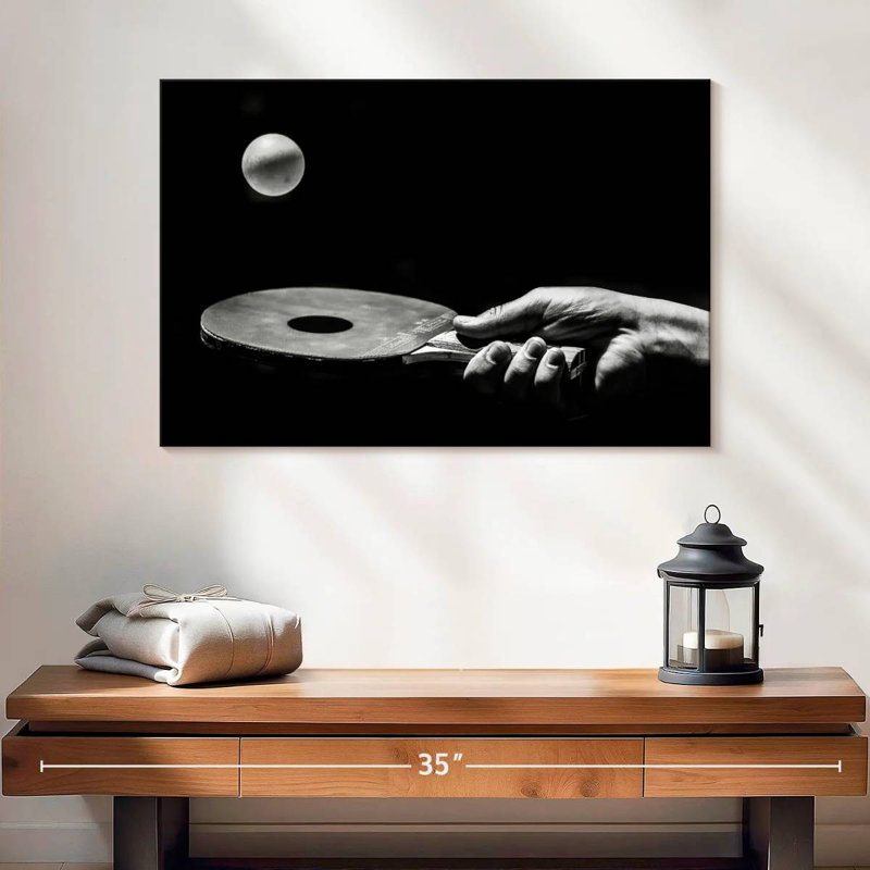 Sireci Ping Pong Practice, 16" H x 24" W