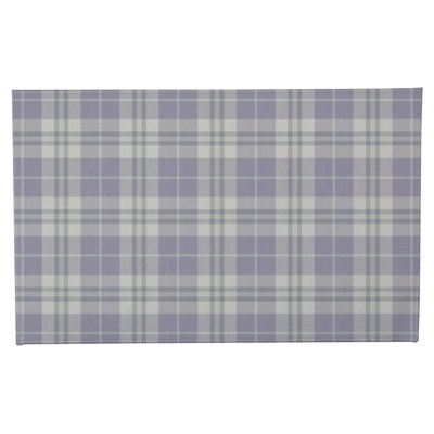 Tartan Block Non-Skid Bath Mat