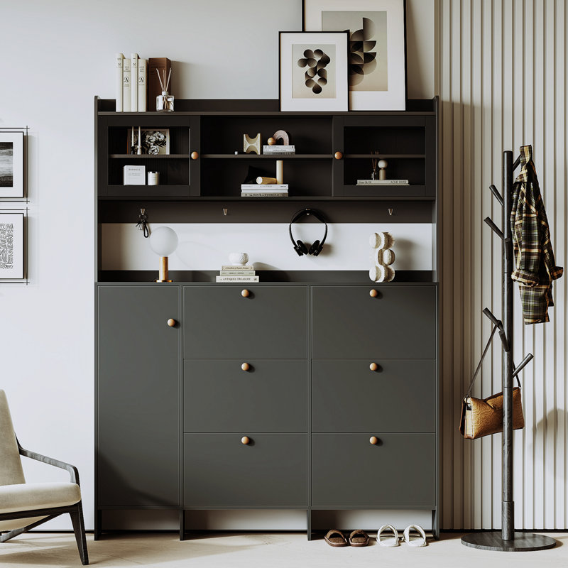 Dorles Accent Cabinet, Black