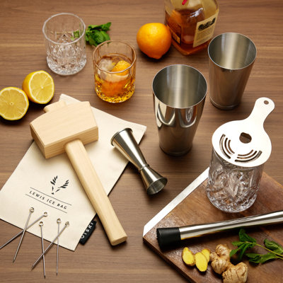 Ensemble de 4 sous-verres Twine Square Slate