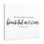 Beautiful In It's Time Ecclesiastes 3:11 - Wrapped Canvas Print-1371200844
