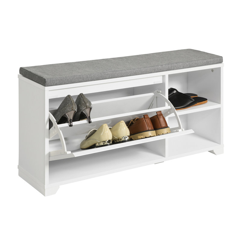 6 Pair Shoe Storage Bench