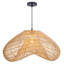 Luminaire suspendu en rotin 1 lumière Bohemian-1400721591