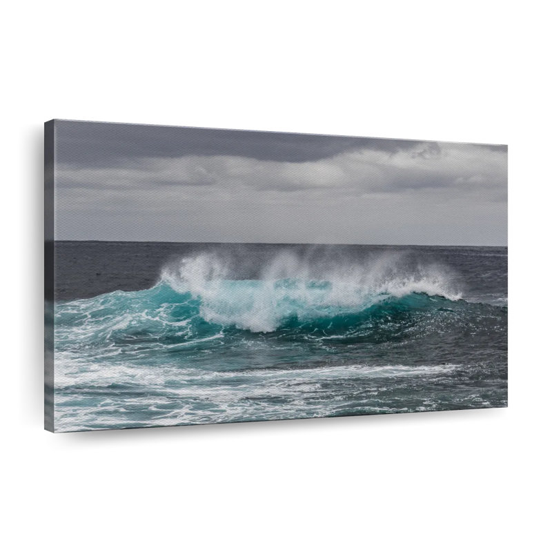 Ocean Wave Pop Canvas Print, 26" H x 39" W x 1.25" D