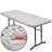  Fitted Vinyl Tablecloth W/ Flannel Backing, Checkered-891022493-891022481