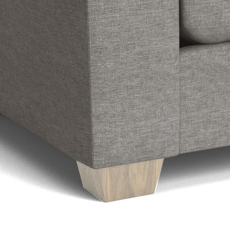 Anastase 79'' Upholstered Sofa, Entice Honey, Unfinished
