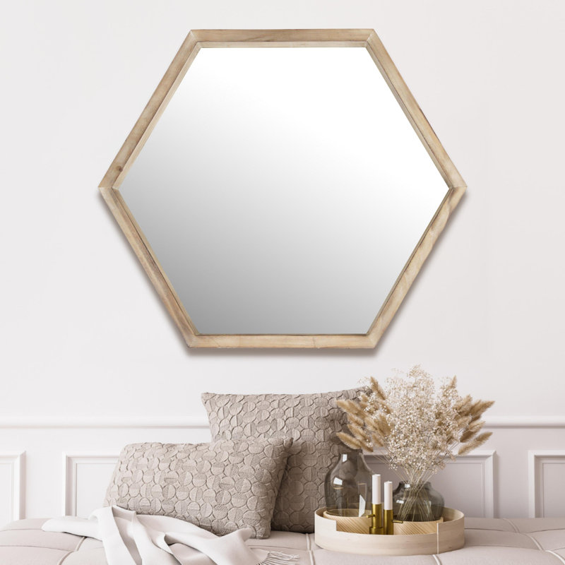 Strachan Solid Wood Flat Mirror