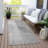 Machine-Washable Stain Resistant Area Rug with Non-Slip Backing-109416571
