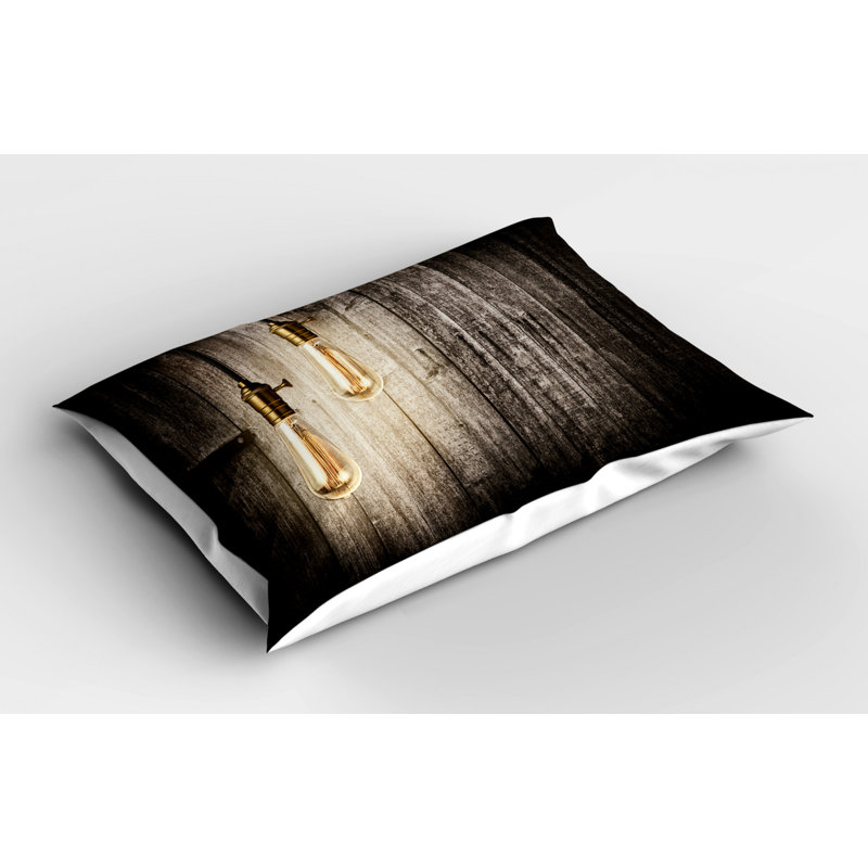 Retro Polyester Sham Set, King