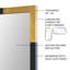 Miroir mural Pratt