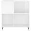 Record Cabinet 84.5 x 38 x 89 cm Engineered Wood-1152396920