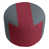 Gris / rouge / gris