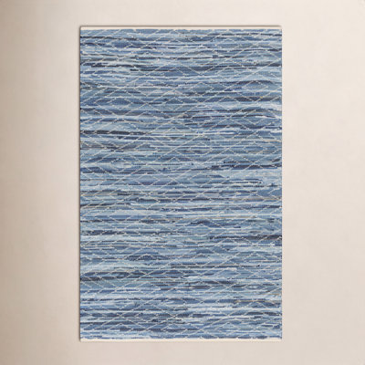 Calana Hand-Woven Geometric Rug