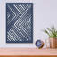Art mural en verre Wrought Studio ™ «Blue Sunset 1» par Laura Marshall-575060212