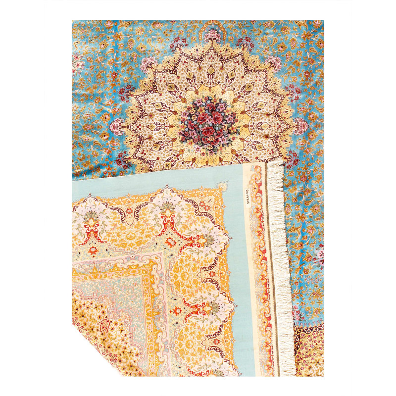 Tapis persan Qum Design 8'2"X 11'6"