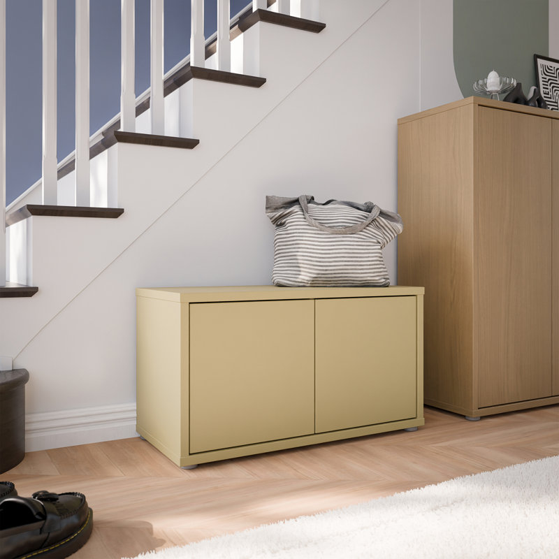 Rudette Shoe Storage, Yellow