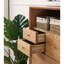 Commode d'appoint arrondie en cuivre Dihuang