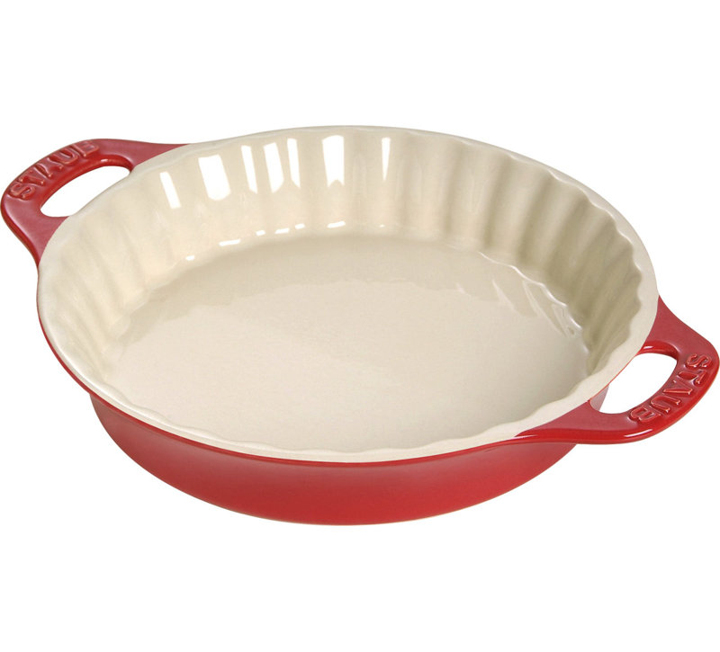 Staub 12" Round Pie Dish, Cherry