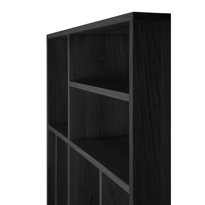 M Solid Wood Etagere Bookcase