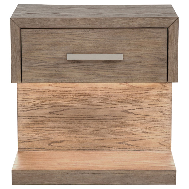 Table de chevet 1 tiroir Gibbons Barley Brown