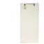 Panneau mural blanc, 18 po x 39,5 po, pour décor de chambre à coucher, salon 17,84 po 1,51 38,73 Sculpture, salle à manger
