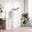 Cabinet With Drawer 55.5X34x119.5 Cm Engineered Wood-1786643905