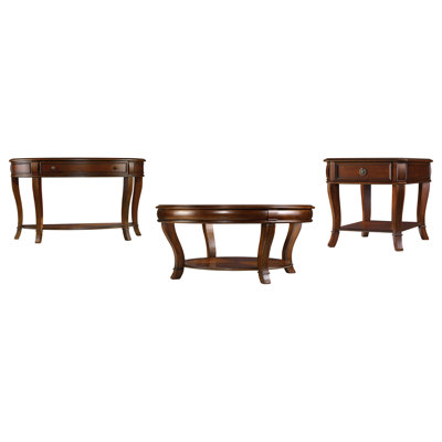 Brookhaven Three Piece Coffee Table Set