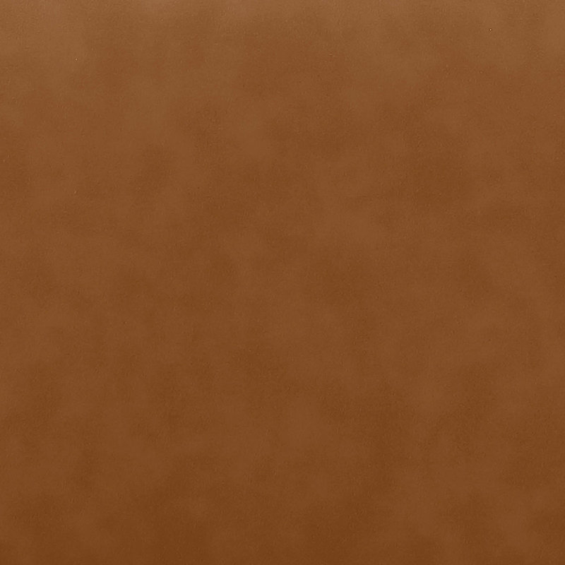 Banc en cuir Atticus, Cuir cognac végétalien
