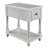Wexford Collection Set of 2 Rectangular Solid Wood End Tables with Drawer and Storage Shelf, Mid-Century Modern Narrow Side Tables with 4 Legs for Living Room, Bedroom and Small Spaces Ivory-1053502648
