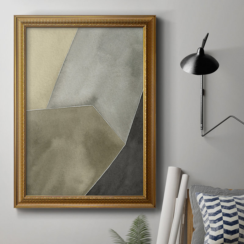" Tectonic Shift IV " Painting Print, 20" H x 16" W