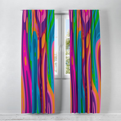 Semi Sheer Curtain Pair
