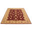 Tapis bourgogne foncé torsadé Chobi 8 pi 1 po x 10 pi 0 po