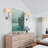 9.6" Modern 1-Light Crystal Wall Sconce for Bedroom, Living Room, Entryway-405949923