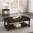 Modern Traditional Style End Table With Drawer And Bottom Shelf Espresso Finish Living Room Furniture 1Pc