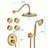 Complete Shower System with Rough in-Valve-97425498