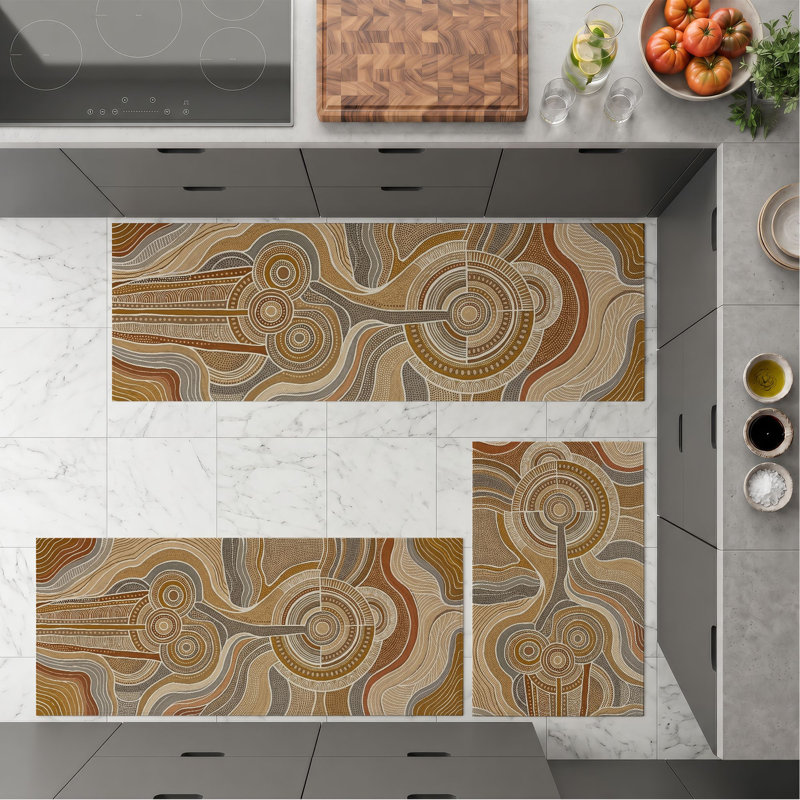 Tapis de cuisine lavables antidérapants