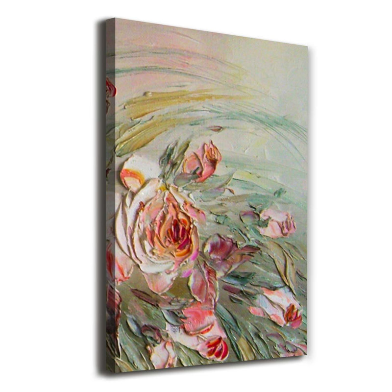 Roses - Wrapped Canvas Print
