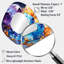 Anner Anner and Blue Crystal Stone Core II - Stone Geode Unique Shape Unique Mirror-107229888
