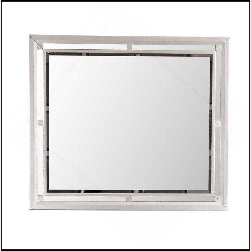 Miroir Alana G6800-M, champagne argenté