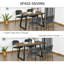 Anelisa Metal Base Dining Table